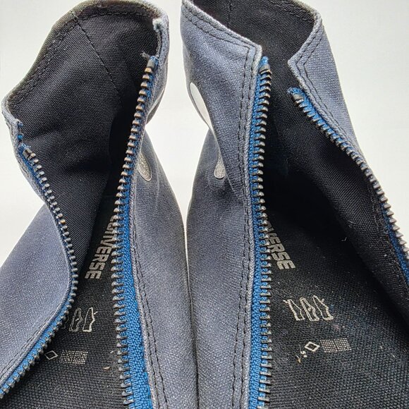 Converse Double Zip Mens Size 11 Blue Sneaker Shoes Athletic Casual Outdoors - Picture 9 of 13